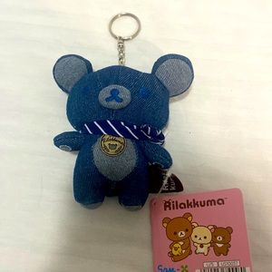 Rilakkuma Denim keychain